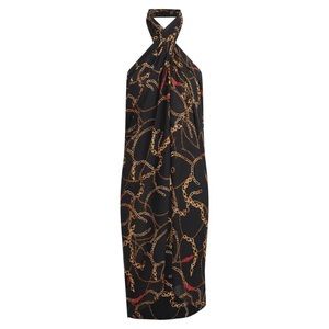 WALTER BAKER NWT Corsica Sarong - Chain Blk/Gold Paradise